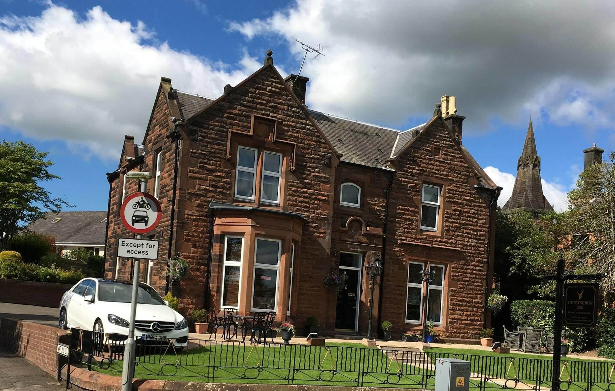 The Huntingdon Bed & Breakfast Dumfries Exterior photo